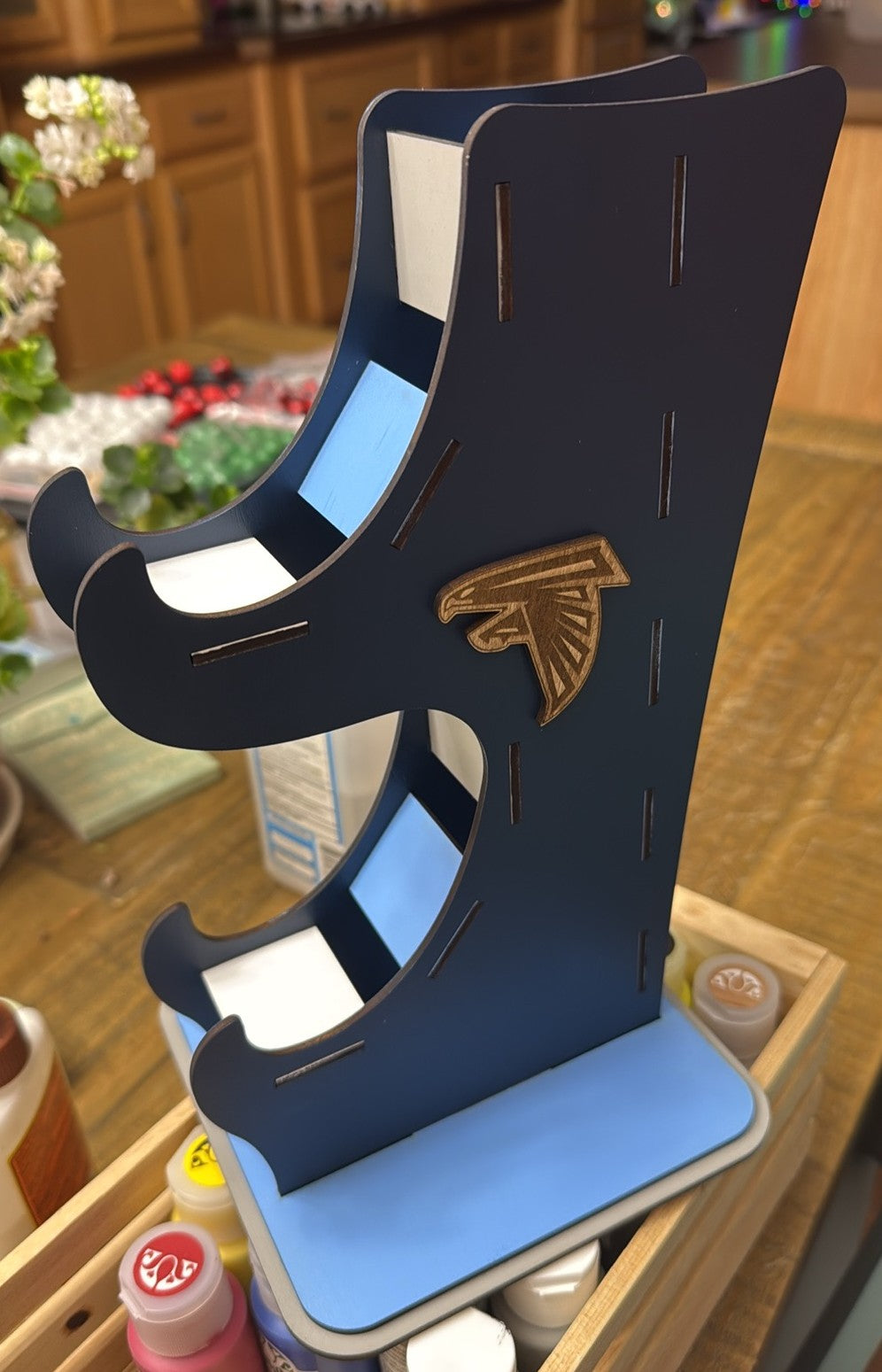 Headset & Controller Wood Stand