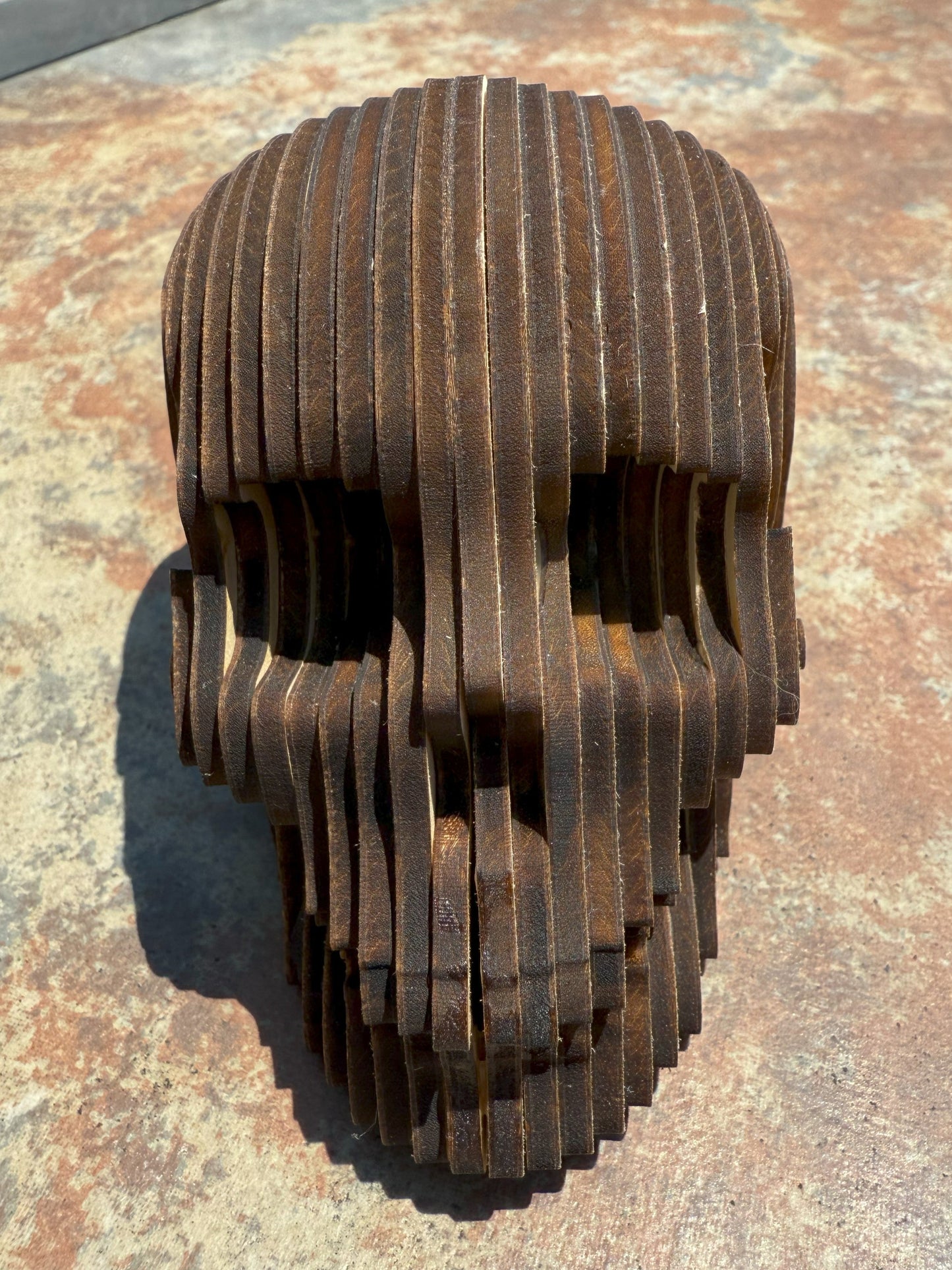 Small Wooden Skull