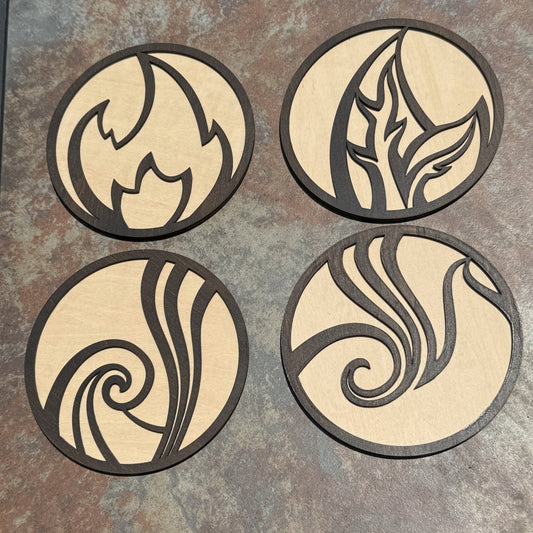 Four Elements Wall Art