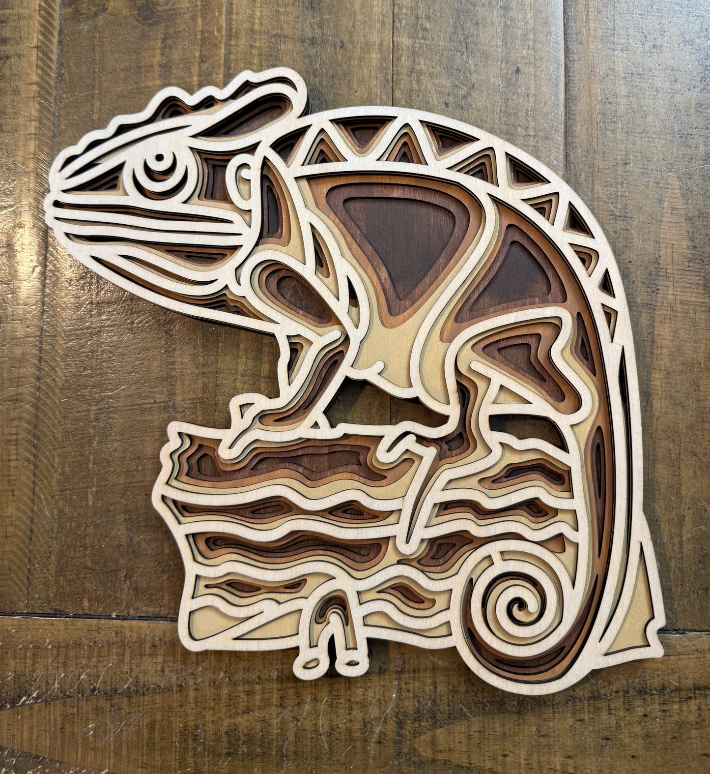 Mandala Chameleon