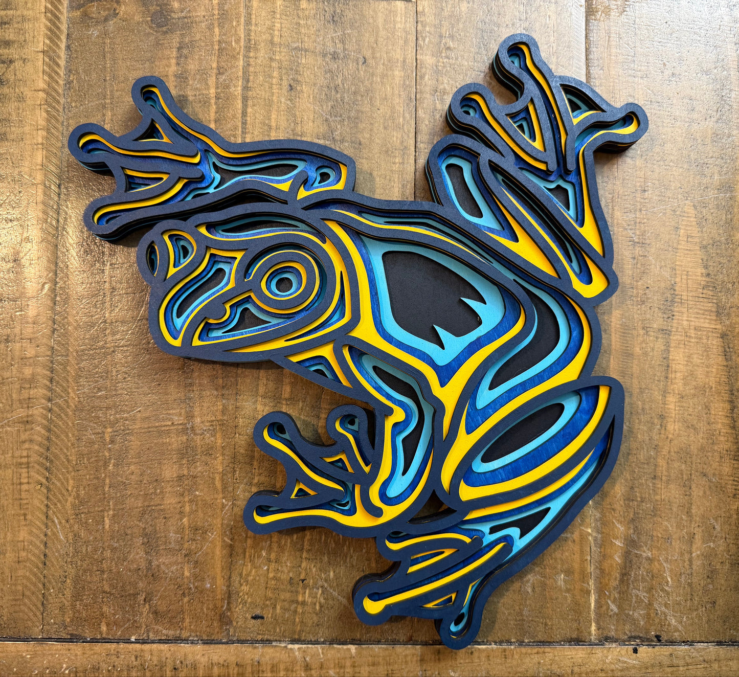 Mandala Frog