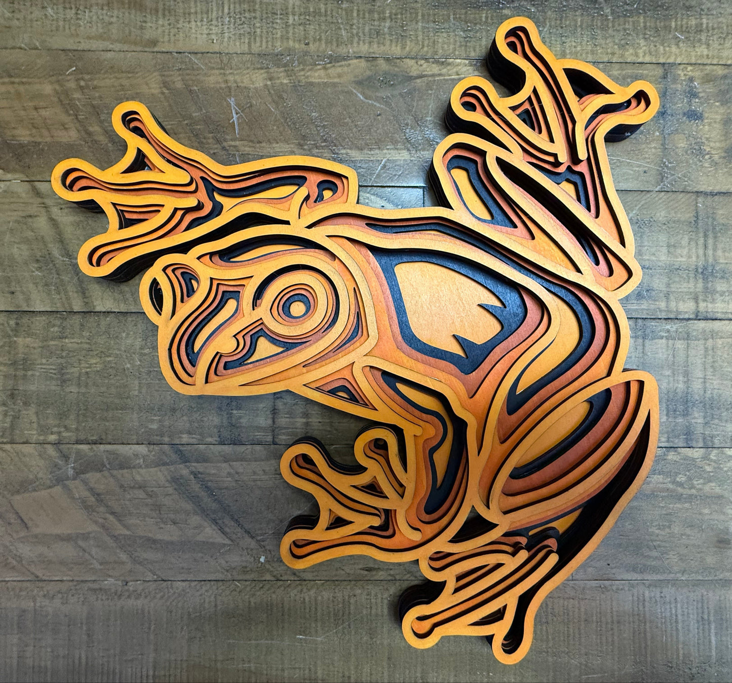 Mandala Frog