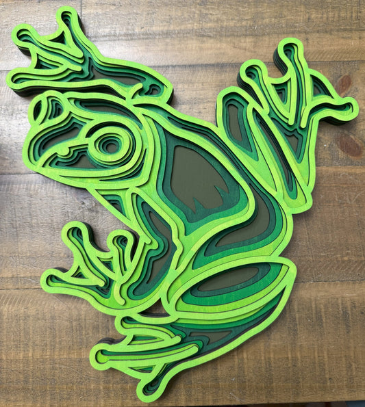 Mandala Frog