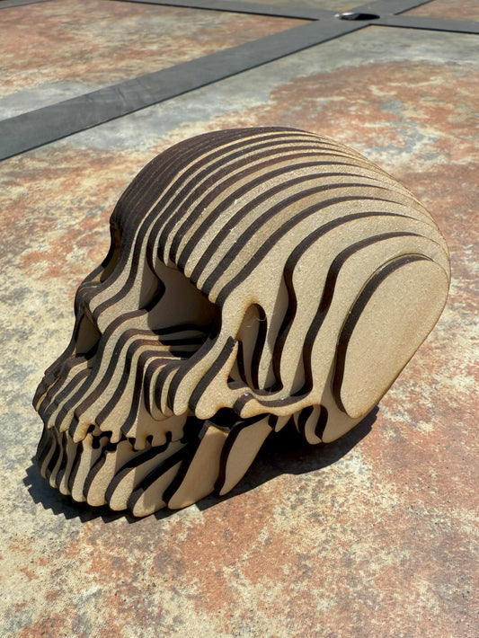 Small Wooden Skull